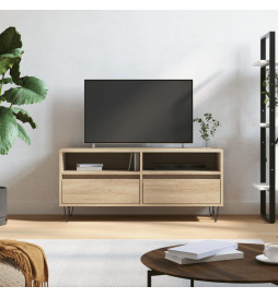 Meuble TV chêne sonoma...