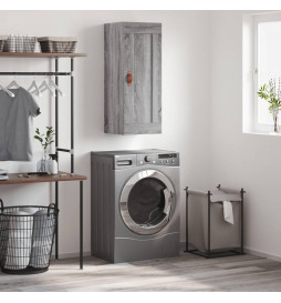 Armoire murale sonoma gris...