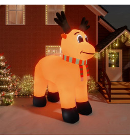 Renne gonflable de Noël...
