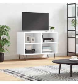 Meuble TV blanc brillant...