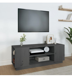Meuble TV Gris 110x35x40,5...