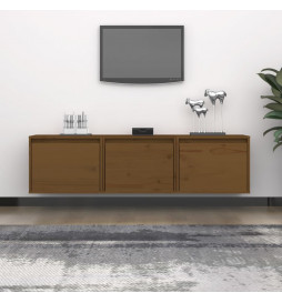 Meubles TV 3 pcs Marron...