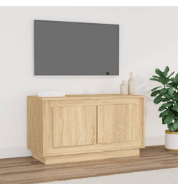 Meuble TV chêne sonoma...
