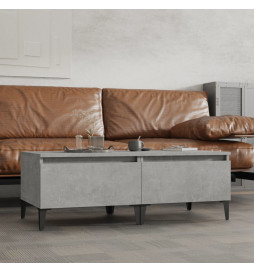 Tables d'appoint 2 pcs Gris...