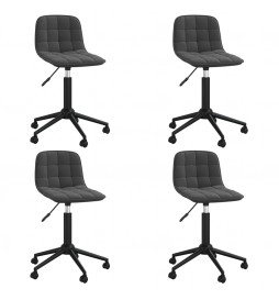 Chaises pivotantes à manger...