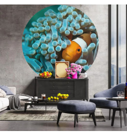 WallArt Papier peint cercle...