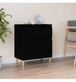 Buffet Noir 60x35x70 cm...