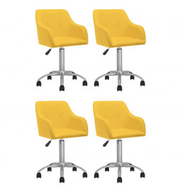 Chaises pivotantes à manger...