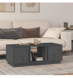 Table basse Gris 110x50x40...
