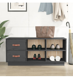 Banc à chaussures Gris...