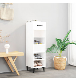 Armoire à chaussures blanc...