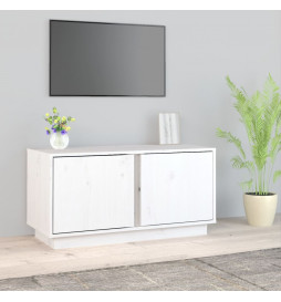 Meuble TV Blanc 80x35x40,5...