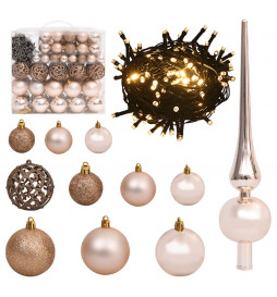 Set de boules de Noël avec...