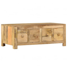 Table basse avec 4 tiroirs...