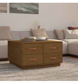 Table basse Marron miel...