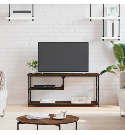 Meuble TV chêne marron...