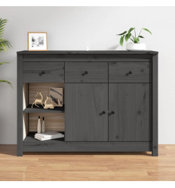 Buffet Gris 100x35x74 cm...