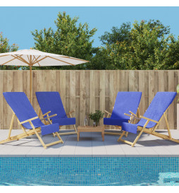 Serviettes de plage 4 pcs...