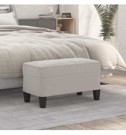 Banc Gris clair 70x35x41 cm...