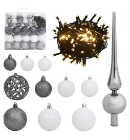 Set de boules de Noël avec...