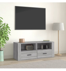 Meuble TV Sonoma gris...