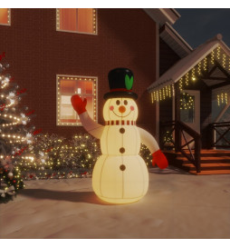Bonhomme de neige gonflable...