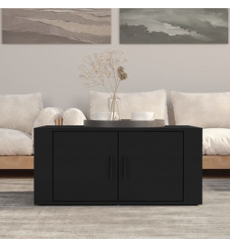 Table basse Noir 80x50x36...