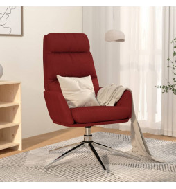 Chaise de relaxation Rouge...