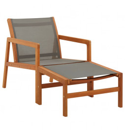 Chaise de jardin et...