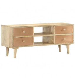 Meuble TV 110x30x45 cm Bois...