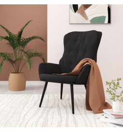 Chaise de relaxation Noir...