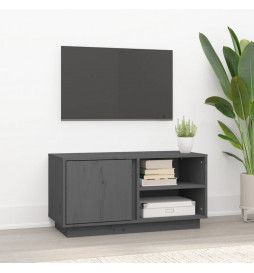Meuble TV Gris 80x35x40,5...