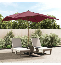 Parasol de jardin avec mât...