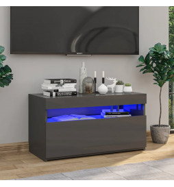 Meuble TV avec lumières LED...