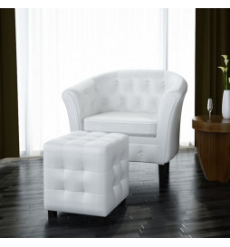 Fauteuil avec repose-pied...