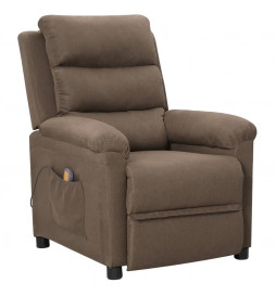 Fauteuil de massage Taupe...