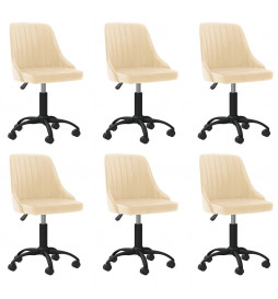Chaises pivotantes à manger...