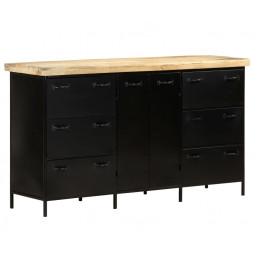 Buffet 140x38x76 cm Bois de...
