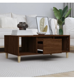 Table basse Chêne marron...