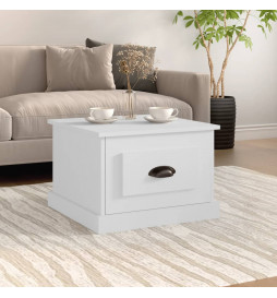 Table basse blanc 50x50x35...