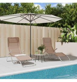Chaises longues pliables 2...