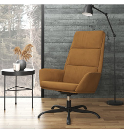Chaise de relaxation Marron...