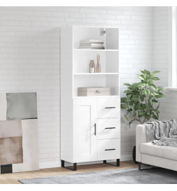 Buffet haut Blanc brillant...
