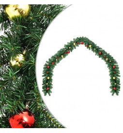 Guirlande de Noël décorée...