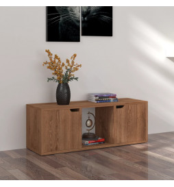 Meuble TV Chêne marron...