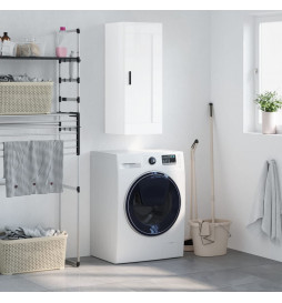 Armoire murale blanc...