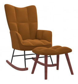 Chaise à bascule avec...