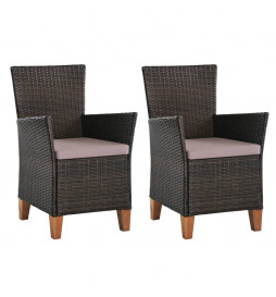Chaises d'extérieur avec...