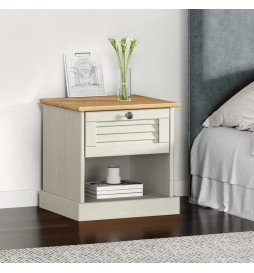 Table de chevet VIGO blanc...
