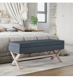 Tabouret de rangement Gris...
